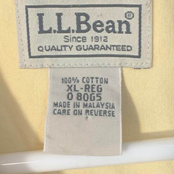 L.L. Bean Short Sleeve Button Up - Picture 3 of 3